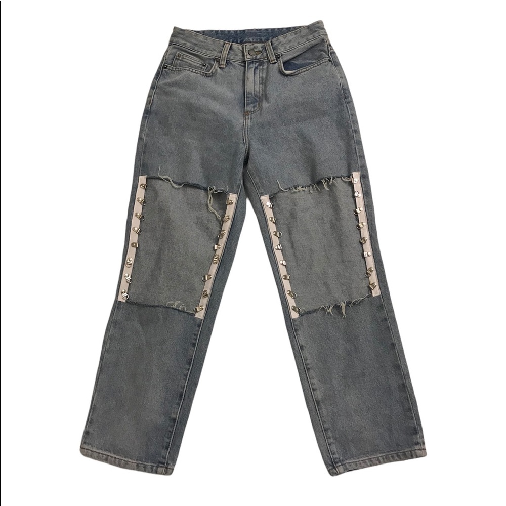 LF/Carmar cutout distressed jeans - Picture 2 of 15